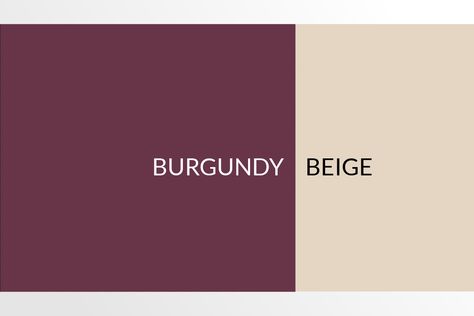 Burgundy Cream Color Palette, Colour Palette With Burgundy, Burgundy Pallete Color, Burgandy Color Pallet Outfit, Burgundy Combination Colors, Biege Colour Combinations, Burgundy Color Combinations Outfits, Burgundy Colour Combinations, Wine Color Combination