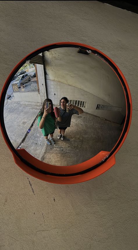 street awsthetic street mirror best friend aesthetic inspo instastory ideas wallpaper ideas Street Mirror, Best Friend Aesthetic, Instastory Ideas, Friend Aesthetic, Fashion Mirror, Convex Mirror, Instagram Photo Ideas Posts, Mirror Pic, Pretty Photos