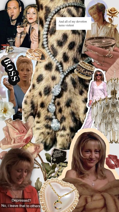 #carmela #thesopranos #carmelasoprano #mobwife #animalprint #mob Sopranos Inspired Outfits, Italian Mob Wife Costume, Carmella Soprano Costume, Tony And Carmella Soprano Costume, Sopranos Birthday Party, Carmela Soprano Costume, Sopranos Halloween Costume, Tony Soprano Aesthetic, Carmela Soprano Outfits