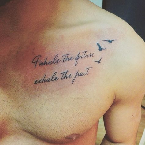 Mens Rib Tattoo Ideas Quotes, Men Chest Tattoo Small, Chest Text Tattoo Men, Chest Text Tattoo, Chest Quote Tattoo Men, Chest Tattoo Text, Chest Tattoo Writing, Moto Tattoo, Tattoo Rib