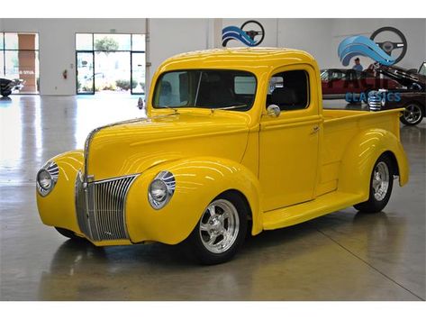 custom hot rod designs | 1940 Ford Pickup For Sale on ClassicCars.com - 18 Available Ford Pickup For Sale, Truck Accessories Ford, Ford Suv, 1940 Ford, Classic Ford Trucks, Pickups For Sale, Antique Trucks, Classic Pickup Trucks, Hot Rod Trucks