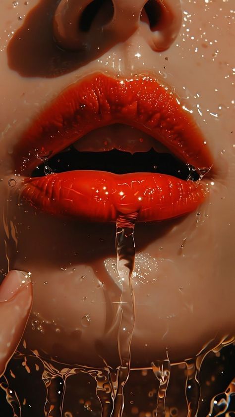 Wet Lips, Beauty Killer, Wallpaper For Desktop, Acrylic Painting Inspiration, Lip Wallpaper, Kissing Lips, Body Art Photography, Nice Lips, African Art Paintings