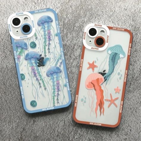 Just found this amazing item on AliExpress. Check it out! $3.61 | Cute Jellyfish Angel Eyes Phone Case For iPhone 15 14 13 12 11 Pro Max Mini XS X XR SE 7 8 Plus Soft Cover Jellyfish Phone Case, Cute Jellyfish, Eye Phone Case, Customised Phone Case, Dangerous Woman, Angel Eyes, Blue Wallpaper, Cute Phone Cases, Soft Cover