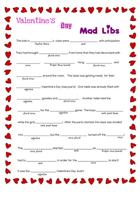 Valentines Day Group Activities, Valentines Pictionary Game, Elementary Valentines Games, 5th Grade Valentines Party Ideas, Valentines Day Pictionary For Kids, Valentine Questions For Kids, Elementary Valentine Ideas, Valentine’s Day Activity, First Grade Valentines Day Party