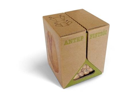 Pistachio Nut, Corrugated Packaging, Packaging Template Design, Innovative Packaging, Cosmetic Packaging Design, Packaging Template, Bakery Packaging, Typographic Logo, Pop Display