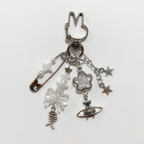 Acubi Fashion Aesthetic, Money Affirmation, Acubi Fashion, Funny Tiktok, Bead Charms Diy, Funky Jewelry, Phone Strap, Cute Keychain, Silver Butterfly