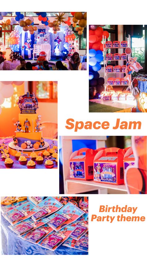 Kidd party Tune Squad Space Jam Birthday Party, Space Jam Birthday, Tune Squad, Space Jam, Birthday Party Themes, Jam, Birthday Party, Birthday