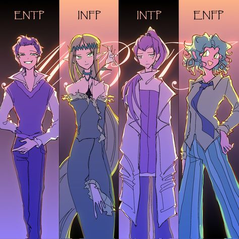 Infp Fanart, Infp Intp, Mbti Charts, Istp Personality, Enfp Personality, Intp Personality Type, Food Stand, Intp Personality, Fanart Illustration