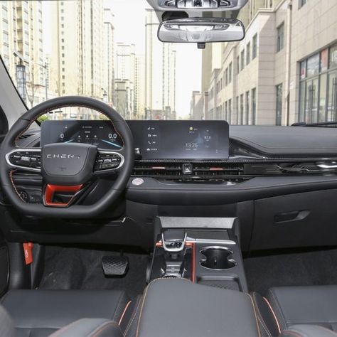 7interior Arrizo 5, Traffic Congestion, Dual Clutch Transmission, Gps Navigation System, Zhengzhou, Car Bluetooth, Compact Cars, Keyless Entry, Car Features