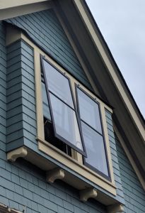 Craftsman Window Treatments, Craftsman Window, Window Hanger, Storm Windows, Heritage House, Windows Exterior, Window Hardware, Douglas Fir, Going Home