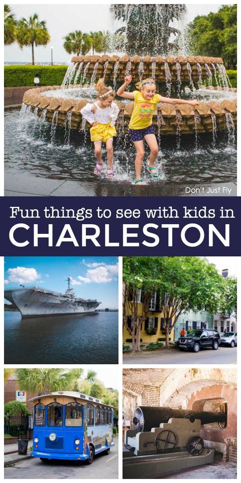 Charleston Sc With Kids, Charleston Sc Things To Do, South Carolina Travel, Things To Do With Kids, Kiawah Island, Folly Beach, New York City Travel, Kids Travel, Family Travel Destinations