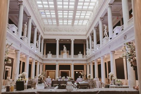 Wedding at Carnegie Natural History & Art Museum in Oakland Carnegie Museum Of Art Wedding, Carnegie Museum Wedding, Museum Wedding Venues, Classic Wedding Themes, Wedding Planning Boards, Art Gallery Wedding, Art Museum Wedding, Carnegie Museum Of Art, Prom Theme