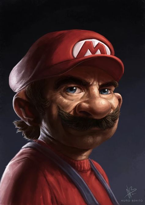 Foto Mario Bros, Super Mario, A Man, Mario, Red