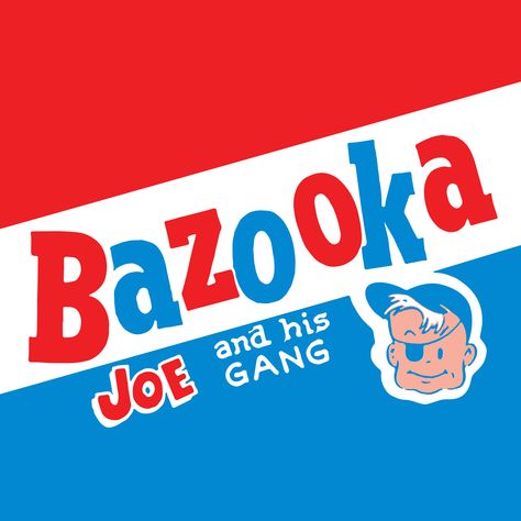 Bazooka Joe Bubble Gum - Brands of 80s childhood Bubble Gum Brands, Push Pop Candy, Bazooka Bubble Gum, Food Background Wallpapers, Sweet Wrappers, 80s Childhood, Blueberry Lemonade, Wonder Years, Candy Brands