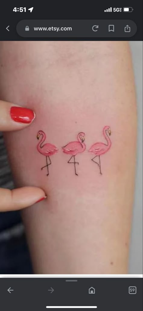 Fine Line Flamingo Tattoo, Small Flamingo Tattoo, Flamingo Tattoo Small Simple, Flamingo Ankle Tattoo, Simple Flamingo Tattoo, Flamingo Tattoos For Women, Flamingo Family Tattoo, Tiny Flamingo Tattoo, Flamingo Motherhood Tattoo