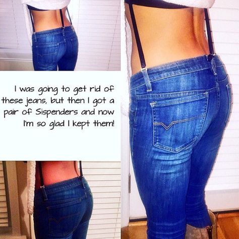 Womens Suspenders Butt Lifting Skinny Slimming Suspenders for | Etsy Muffin Topping, Smoothing Shapewear, Womens Suspenders, Jeans Projects, Sand Clothes, Clothes Upcycle, Fitness Hacks, Shirt Hacks, Pretty Sweaters