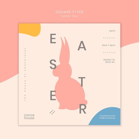 Minimal Easter, Easter Poster Design, Easter Flyer, Easter Flyers, Easter Poster, Easter Invitations, Easter Event, Easter Postcards, About Easter