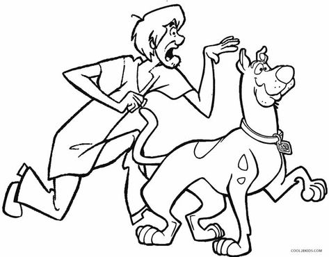 Printable Scooby Doo Coloring Pages For Kids | Cool2bKids Scooby Doo Kids, Scooby Doo Coloring Pages, Coloring Pages Halloween, Planet Coloring Pages, Gang Color, Happy Birthday Coloring Pages, Scooby Doo Images, Shaggy And Scooby, Monster Coloring Pages