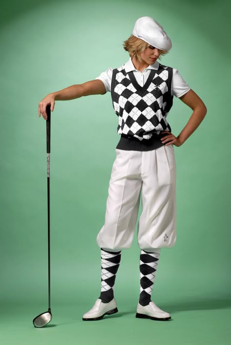 Ladies Classic Golf Knickers Goofy Outfits, Golf Costumes, Goofy Golf, Golf Fashion Men, Golf Attire Women, Best Golf Clubs, Golf Event, Classic Golf, Womens Golf Fashion