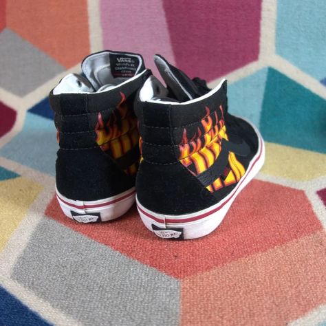 Vans x Thrasher Sk8 Hi Pro Size 10.5 Now Available in Our Poshmark Store Link in bio #vans #vansskate #thrasher #vanxthrasher #skate #poshmark #poshmarkcommunity Vans Skate, Sk8 Hi, Link In Bio, Size 10, 10 Things, On Instagram, Quick Saves, Instagram