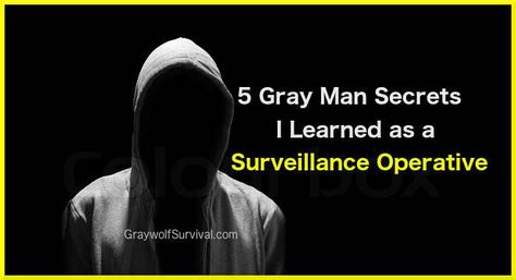 The gray man concept isn't a difficult idea but isn't as easy as just trying to be invisible. I broken down some of the basic secrets I learned about how to hide in plain sight during intelligence operations. Man Tips, The Gray Man, Survival Items, Gray Man, Urban Survival, Survival Techniques, Tactical Survival, Home Defense, Disaster Preparedness