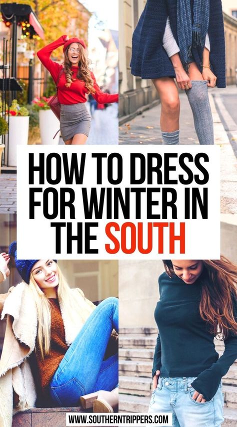 How to Dress for Winter in the South | South Carolina Winter Outfits, Charleston Sc Winter Outfits, Myrtle Beach Winter Outfits, Outfits For Charleston Sc Winter, Winter Outfits For Florida, Wilmington North Carolina Outfits, Charleston South Carolina Outfits Winter, What To Wear In Charleston Sc In Winter, Charleston Outfits Winter