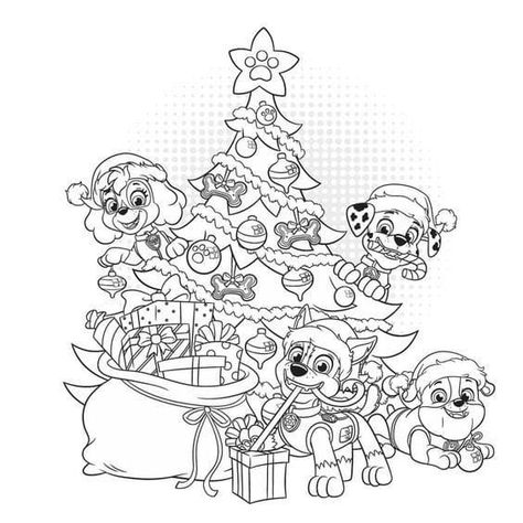 Paw Patrol Christmas Coloring Pages Paw Patrol Navidad, Dog Pictures To Color, Christmas Coloring Sheets For Kids, Dog Christmas Pictures, Paw Patrol Christmas, Christmas Coloring Sheets, Paw Patrol Coloring, Paw Patrol Coloring Pages, Preschool Coloring Pages