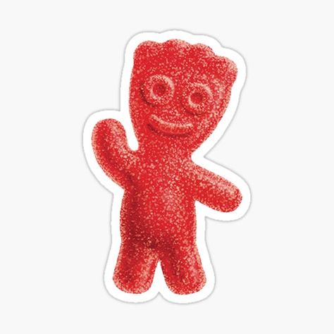 Sour Patch Kids Stickers | Redbubble Sour Patch Kids Tattoo, Kid Coloring Page, Red Valentine, Cocoppa Wallpaper, Handprint Craft, Sour Patch Kids, Sour Patch, Collage Making, Tattoos For Kids