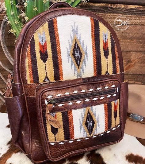 Western Bags Purses, Small Leather Backpack, Tooled Leather Wallet, Western Bag, Tooled Leather Purse, Western Purses, Leather Backpack Purse, Saddle Blanket, Women Leather Backpack