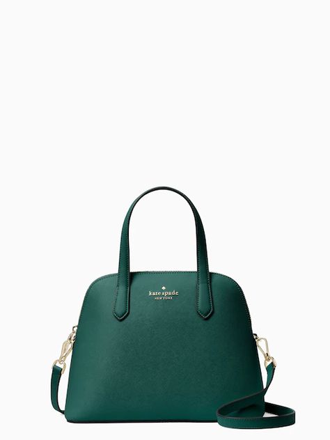 Schuyler Medium Dome Satchel | Kate Spade Surprise Jade Color, Kate Spade Outlet, Designer Outlet, Cute Purses, Kate Spade Purse, Green Bag, Kate Spade New York, Kate Spade Top Handle Bag, Crossbody Shoulder Bag