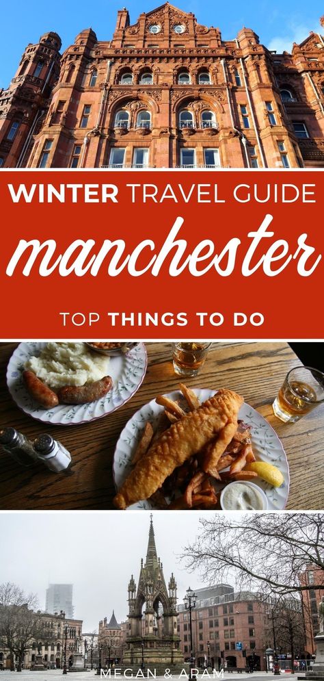 Are you traveling to Manchester during winter? This is a guide of things to do in Manchester in winter | Manchester travel #manchester #england #uk | Places to Visit in England | Visit Manchester | Manchester Travel Guide | What to see in Manchester | Manchester itinerary | Manchester England | Manchester photography | Travel to England | Places to visit in Manchester | Manchester tours | Manchester facts | Travel to Manchester | What to do in Manchester | Manchester winter Manchester In Winter, Manchester Itinerary, Travel To England, Manchester Photography, Things To Do In Manchester, England Manchester, Places To Visit In England, Manchester Piccadilly, Visit Manchester