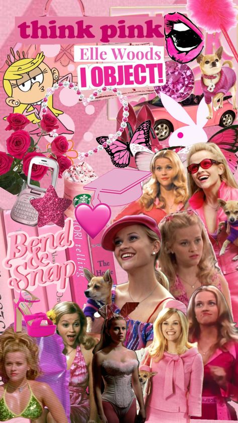 Bend & Snap! 🩷 Bend And Snap, Elle Woods, Bend, Pink