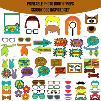 Scooby Birthday, Scooby Doo Halloween Party, Printable Photo Booth Props, Scooby Doo Birthday Party, Scooby Doo Halloween, Diy Photo Booth Props, Photobooth Props Printable, Photobooth Props, Scooby Snacks