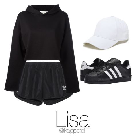 "Dance Practice: Lisa" by kapparel ❤ liked on Polyvore featuring adidas Originals, Golden Goose and Sole Society Adidas Fits, Mode Pastel, Dance Style Outfits, Look Adidas, Dance Outfits Practice, Bts Inspired Outfits, Practice Outfits, Korean Girl Fashion, Dance Fashion