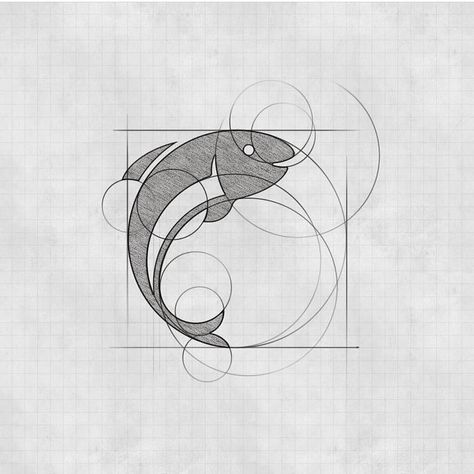 Logo Design Inspiration on Instagram: “Fish Grid , Share your opinions, Follow @logobucket⠀⠀ .⠀⠀ Follow @logobucket⠀⠀ .⠀⠀ Work by @sixabovestudios⠀ .⠀⠀ #logo #brand #branding…” Fish Logo Design Branding, Fish Logo Design Ideas, Logo Design Grid, Adobe Icon, Logo Grid, Parthian Empire, Flying Bird Tattoo, Fish Icon, Abstract Graphic Design