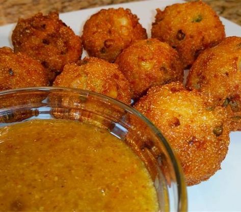 Tricia Yearwood Recipes, Trisha Yearwood Recipes, Hush Puppies Recipe, Hush Puppy, Cheese Dips, Jalapeno Cheese, Cooking App, Trisha Yearwood, Food Appetizers