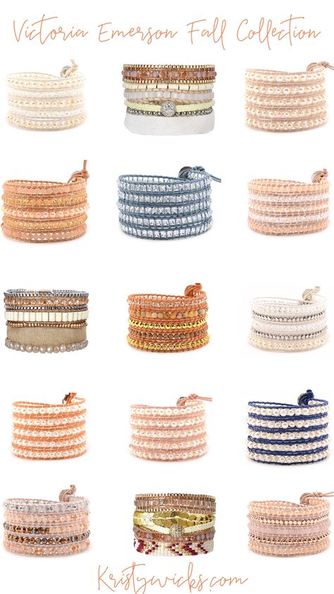 Victoria Emerson Wrap Bracelets on Sale - My favorite jewelry pieces are on 30% off right now.. their newest Fall collection is gorgeous! Victoria Emerson Bracelet, Victoria Emerson, Boho Cuff, Beaded Wrap Bracelets, Wrap Bracelets, Beaded Cuff, Beaded Wraps, Fall Collection, Fall Collections