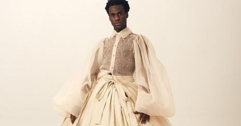 Outfit Nonbinary, Nonbinary Wedding Outfit, Gender Neutral Wedding, Nonbinary Wedding, Androgynous Aesthetic, Chic Wedding Gown, Gender Neutral Fashion, Neutral Dress, Genderless Fashion