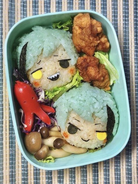 Hillbilly Kitchen, 2 Ingredient Fudge, Anime Bento, Cute Bento, Kawaii Food, Food Themes, 2 Ingredients, Twisted Wonderland, Bento Box