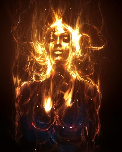 Fire Goddess Conceptual Photoshoot, Fire Giant, I'm Angry, Fire Goddess, Breathing Fire, Flame Art, Fire Art, Fire And Ice, Fire Starters