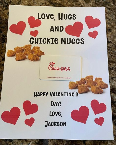 Chic Fil A Valentines Day, Chick Fil A Valentines Day, Chick Fil A Valentines, Valentine Grams Ideas, Sandwich Day, Teacher Valentine Gifts, School Treats, School Teacher Gifts, Valentines Gifts For Boyfriend