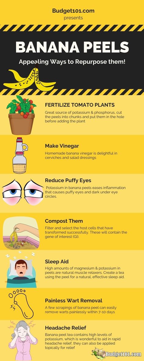 Repurpose banana peels infographic Rash Care, Banana Peel Uses, Remove Skin Tags Naturally, Banana Peels, Home Remedy For Cough, Cold Sores Remedies, Banana Peel, Natural Sleep Remedies, Natural Cold Remedies