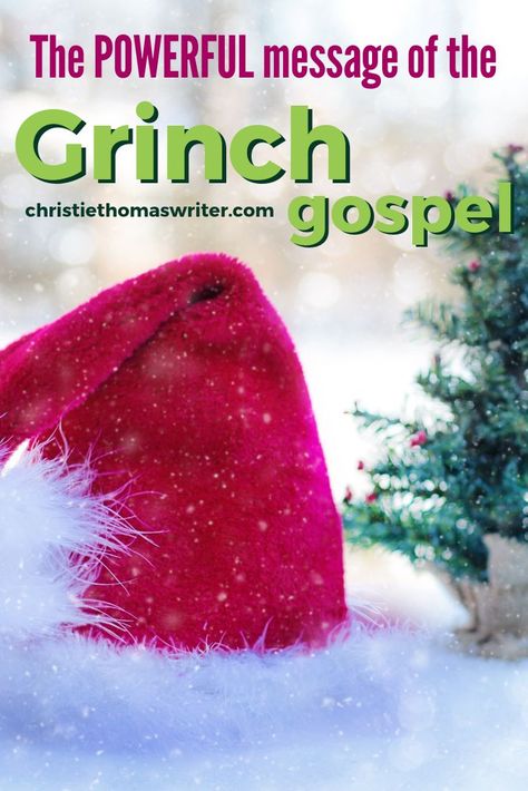 What is the gospel? We can learn its elements from Dr. Seuss' "Grinch" story, and see how they compare to the Christmas story in the Bible. Use this with children or adults, at home or in Sunday School. #Christianparenting #familydiscipleship #Christianmom #gospel #Bible via @cthomaswriter Christmas Sunday School Lessons, Christmas Bible Study, What Is The Gospel, O Grinch, Christmas Sunday School, Christmas Sunday, Kids Church Lessons, Christmas Devotional, Bible Object Lessons