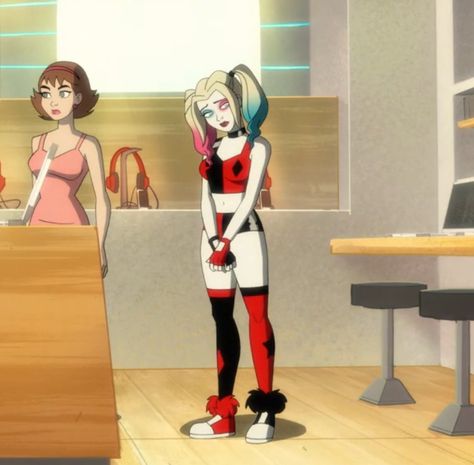 Harley Quinn Tv Show, Halloween Trios, Harley Quinn Show, Harley Quinn Animated Series, Harley Quinn Cartoon, Harley Quinn Icon, Trixie Tang, Harley Quinn Halloween Costume, Comfort Series