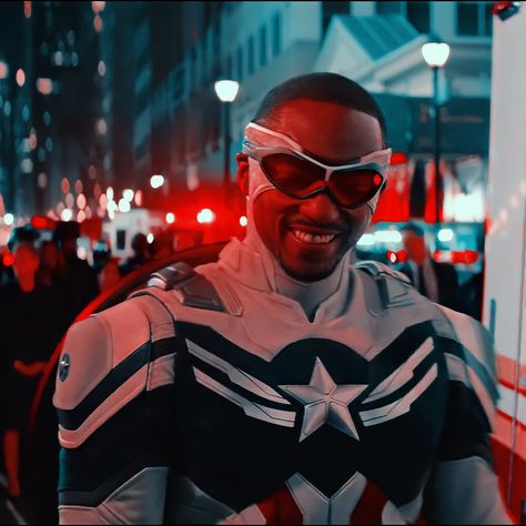 Sam Wilson Captain America, Sam Wilson, Anthony Mackie, Marvel Icons, In The Middle, Captain America, The Middle, Marvel