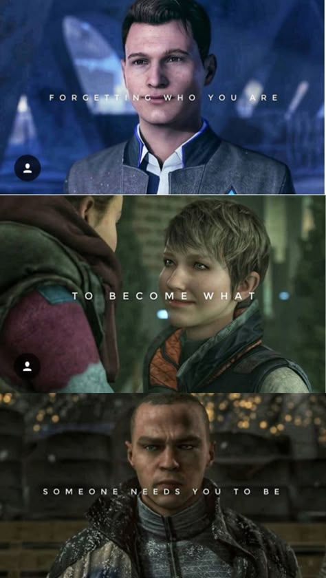 Connor And Markus, Connor Markus Kara, Connor X Markus, Detroit Become Human Quotes, Rk800 Connor, Dbh Quotes, Hank Connor, Marcus Detroit Become Human, Markus Connor