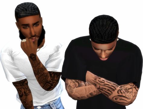 Waves on Swim-All Ages Sims 4 Hair Male, Urban Male, Sims 4 Black Hair, Sims 4 Traits, Sims 4 Toddler, Sims Hair, Sims 4 Cas, Sims 4 Game, Ts4 Cc