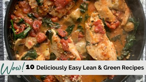 Looking for AMAZING Lean and Green Meals or Lean and Green Recipes for Optavia 5 and 1 that you (oh, and your whole family) will LOVE? Look no further! Stacey's got you covered with these mouthwateringly easy meals in just minutes. Who IS Stacey? The Queen of Lean and Green of course! For over 15 years she's been perfe Optavia 5 And 1, Optavia Lean And Green, Lean Protein Meals, Optavia Recipes, Lean And Green, Green Meals, Green Recipes, Lean And Green Meals, Fast Easy Meals