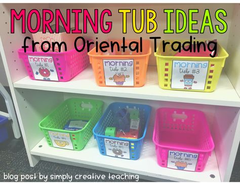 Morning Tub Ideas, Daycare Organization Ideas, Kindergarten Morning Work Tubs, Goal Sheets, Differentiating Instruction, Daycare Organization, Kindergarten Morning Work, Morning Tubs, Pre Primary