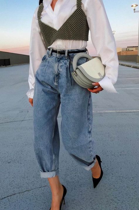 All Jeans, Fashion Hacks, Outfits Casuales, Daily Fashion, Look Fashion, Classy Outfits, Fall Fashion, Fashion Ideas, Stylish Women